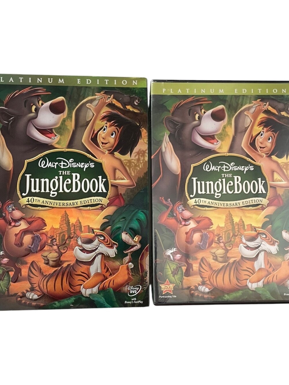 Walt Disney's The Jungle Book 40th Anniversary Platinum Edition DVD